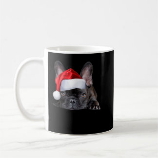 Mug Mignon French Bulldog Santa Hat Frenchie Image Chr