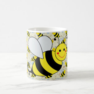 Mug Mignon gaffez l'abeille avec le motif