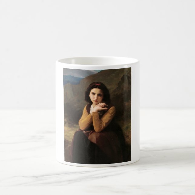 Mug Mignon Innocence d'une adolescente, Bouguereau (Centre)
