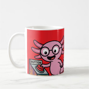 Mug Mignon Je me pose des questions de axolotl aztèque