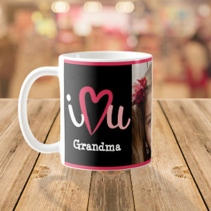 Mug Mignon Je t'aime Photo du Coeur