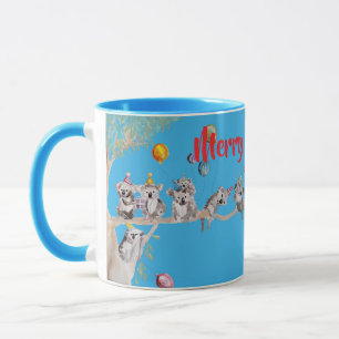Mug Mignon Koala Koalas Joyeux Noël Koala-mus Filles