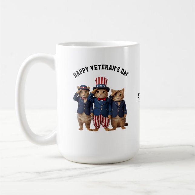 Mug mignon pour la Journée des vétérans (Gauche)