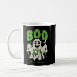 Mug Mignon Slime de Fantôme d'Halloween BOO