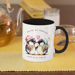 Mug Mignon Tu es mon Manchot Personnalisé pour les cou