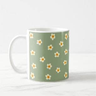 Mug Mignonettes modernes Motif Vert