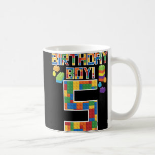 Mug Mignonne 5e cadeau d'anniversaire Bâtiment de 5 an