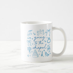 Mug Mignonne Aller À La Mariée De Chapelle Engagé Bach