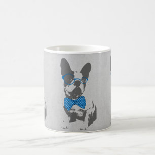 Mug Mignonne animal vintage à la mode Français bulld