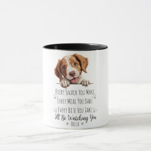 Mug Mignonne Bretagne Espagnol Chien drôle Personnalis
