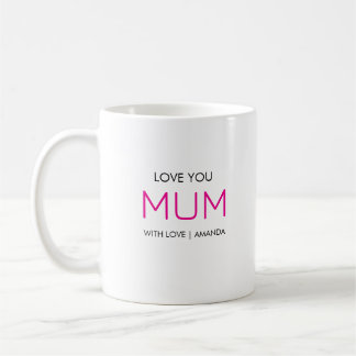 Mug Mignonne, élégante et géniale maman
