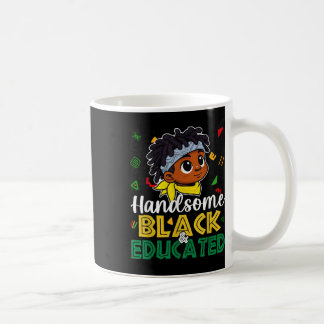 Mug Mignonne et belle noir; Noir instruit Histoire M