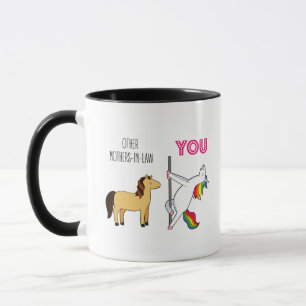 Mug Mignonne Faveur De Mariage Pour Mère En Droit, Dr