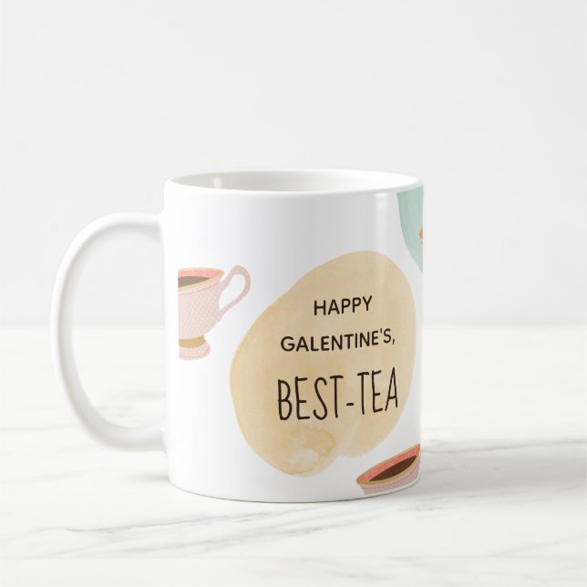 Mug Mignonne gode heureux amis de la gothine (Gauche)