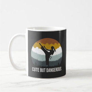 Mug Mignonne mais dangereuse - Karate Taekwondo Karate
