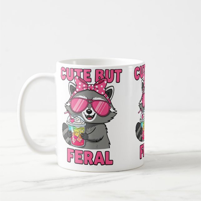 Mug Mignonne mais feral (Gauche)