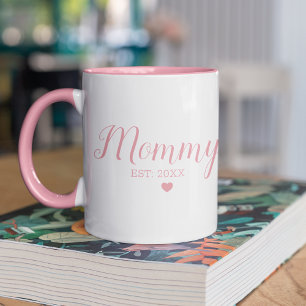 Mug Mignonne Maman Est:20XX Fête des Mères