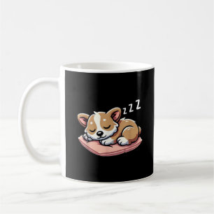 Mug Mignons Amoureux des Animaux Endormis Welsh Corgi 