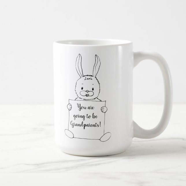 Mug Mignons grands-parents Faire-part (Droite)