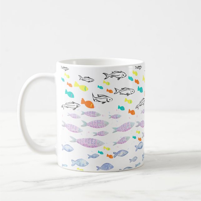 Mug Mikitiez venus mermaid pêche été (Gauche)