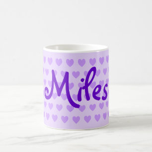 Mug Miles en violet