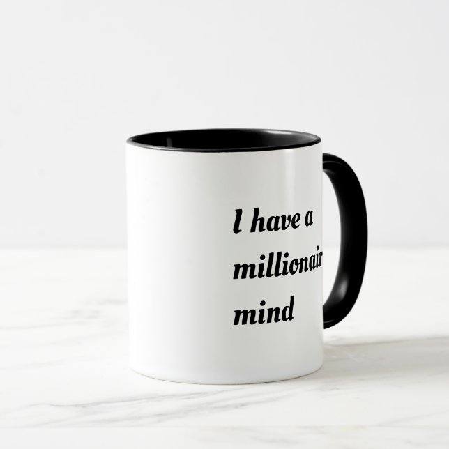 Mug Millionaire (Devant droit)