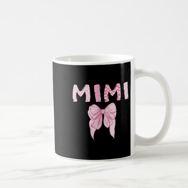 Mug Mimi Birthday Girl Matching Coquette Nk Bow  (Droite)