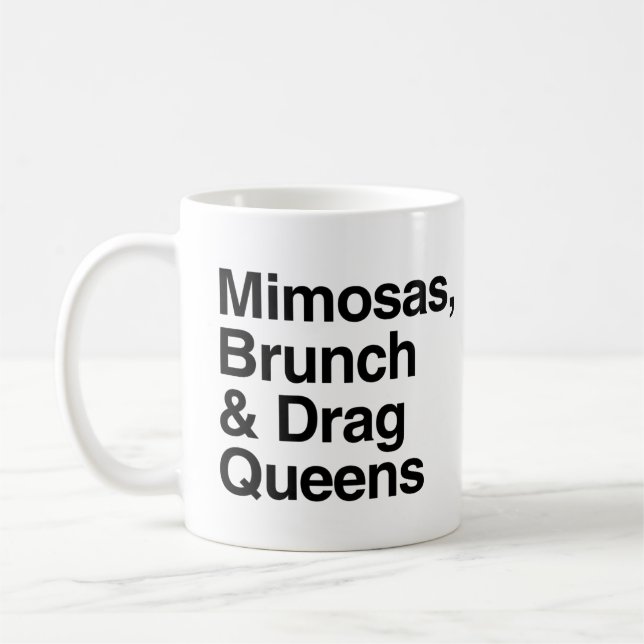 Mug Mimosas Brunch et Drag Queens (Gauche)