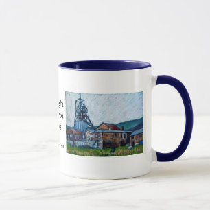 Mug Mine de houille "grand puits, Blaenavon" Pays de