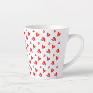 Mug MINI HEARTS Latte