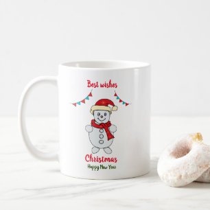 Mug Mini Noël et Nouvel An Joyeux café Mu