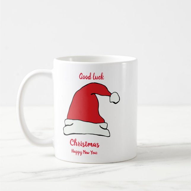 Mug Mini Noël et Nouvel An Joyeux café Mu (Gauche)
