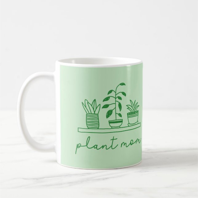 Mug Mini Plante Maman mignonne Plante (Gauche)