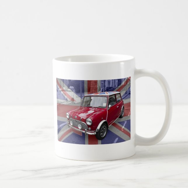 Mug Mini voiture classique britannique (Droite)