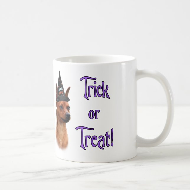 Mug Miniature Pinscher Trick (Droite)
