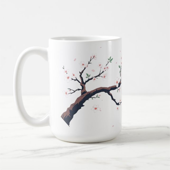 Mug Minimal Japanese Tree Branch (Gauche)