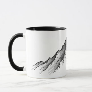 Mug Minimal Line Mountain