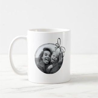 Mug Minimalist Editable Color Bow Photo Mother's Day
