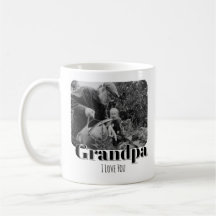 Minimaliste Moderne personnalisable Grand-père et