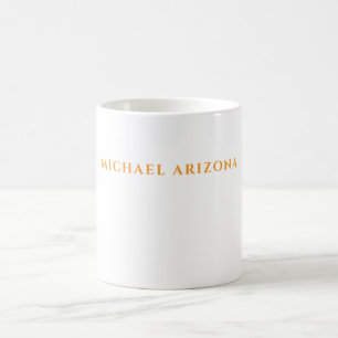 Mug Minimaliste Moderne Simple Nom Propre