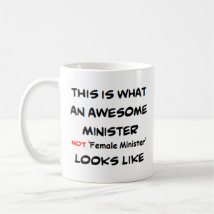 Mug ministre pas femme ministre, génial