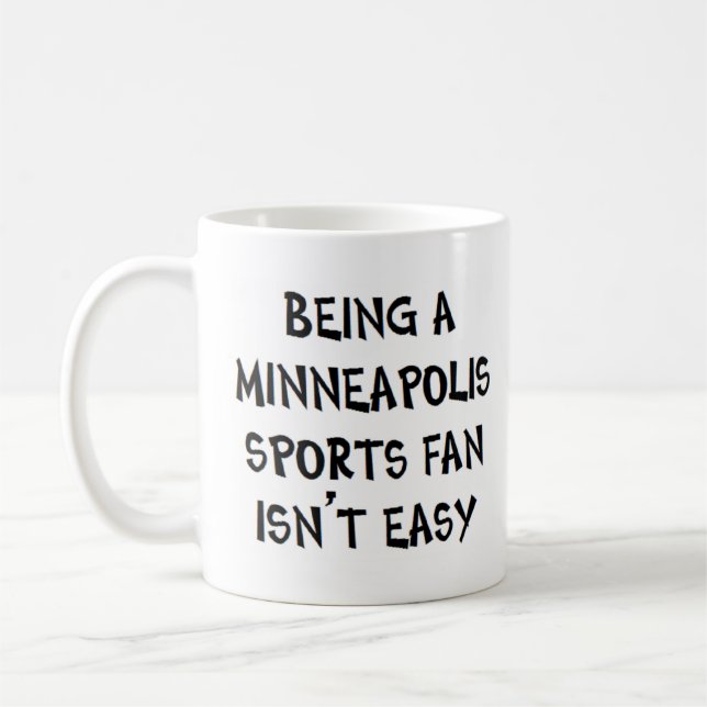 Mug minneapolis sports fan, being (Gauche)