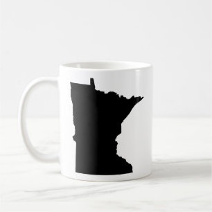 Mug Minnesota en noir et blanc
