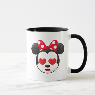 Mug Minnie branchée   In Love Emoji