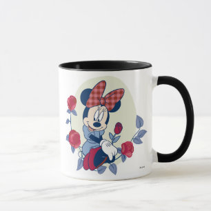 Mug Minnie cueille une rose