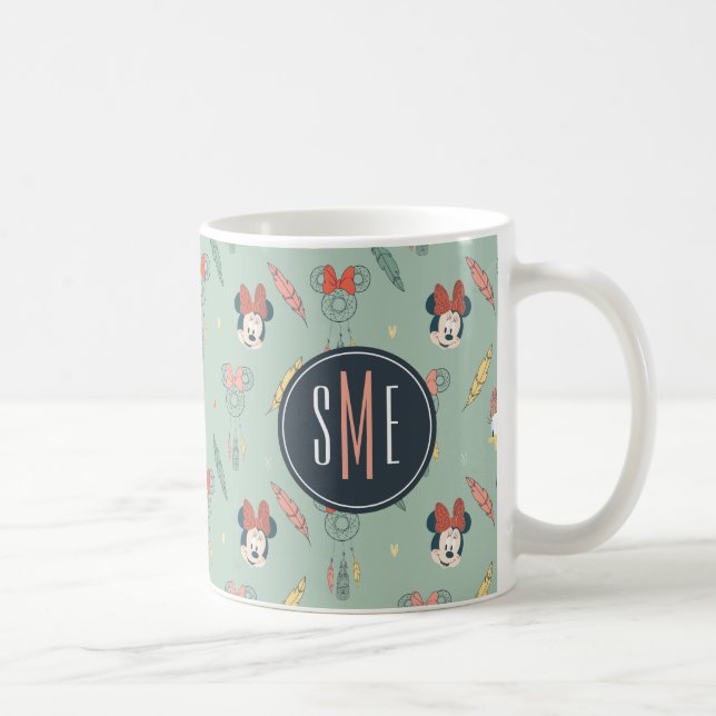 Mug Minnie & Daisy Monogram | Motif Attrape-Rêves (Droite)