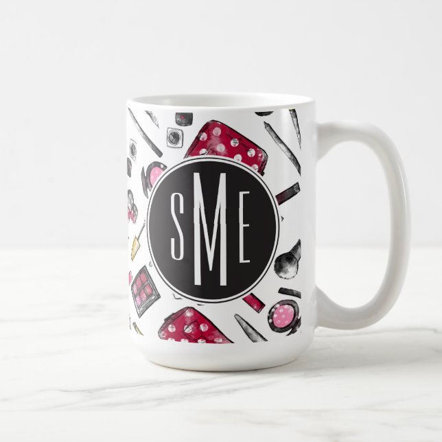Mug Minnie | Monogramme #What'sinmypurse Motif (Droite)