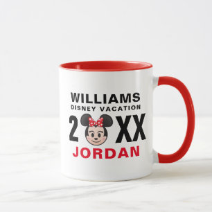 Mug Minnie Mouse Emoji   Vacances en famille
