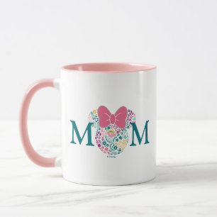 Mug Minnie Mouse Icône Florale - Bonne Fête des Mères
