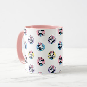 Mug Minnie Mouse joyeuse motif à pois